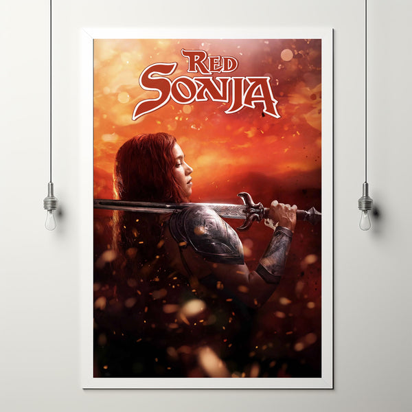 Red Sonja 2025 Poster Art Print Movie Posters TV Posters Gift for Movie lovers 1