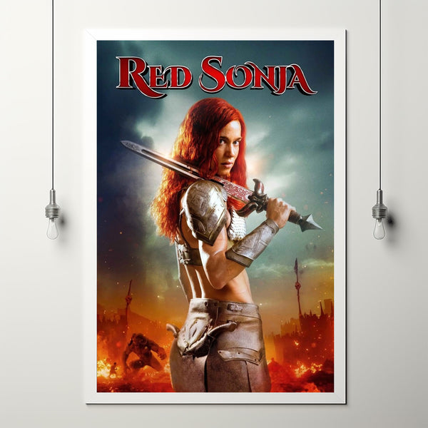 Red Sonja 2025 Poster Art Print Movie Posters TV Posters Gift for Movie lovers 2