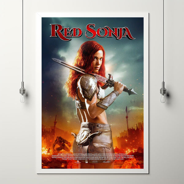Red Sonja 2025 Poster Art Print Movie Posters TV Posters Gift for Movie lovers 6