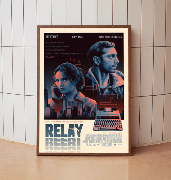 Relay 2025 Poster Art Print Movie Posters TV Posters Gift for Movie lovers 2
