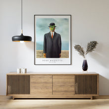 René Magritte Son of Man Art Print, Mid-Century Modern Wall Decor 1485632298