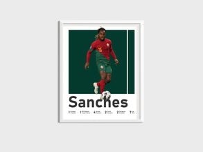 Renato Sanches Portugal Soccer Poster, Teen Room Art Sport Poster 1516651996