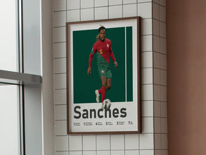 Renato Sanches Portugal Soccer Poster, Teen Room Art Sport Poster 1516651996