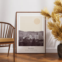 Reno Poster Print, Reno Travel Poster, Reno Minimalistic Wall Art, Reno, Nevada, United States 1868247872