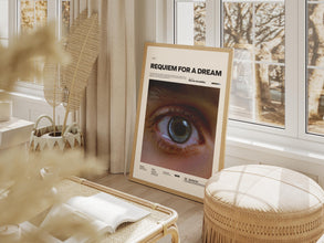 Requiem for a Dream Poster, Alternative Movie Poster, Jared Leto and Jennifer Connelly Starring Requiem for a Dream Print, Film Room Decor 1885125647