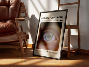 Requiem for a Dream Poster, Alternative Movie Poster, Jared Leto and Jennifer Connelly Starring Requiem for a Dream Print, Film Room Decor 1885125647