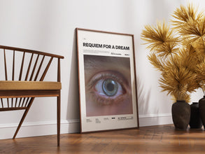 Requiem for a Dream Poster, Alternative Movie Poster, Jared Leto and Jennifer Connelly Starring Requiem for a Dream Print, Film Room Decor 1885125647