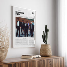 Reservoir Dogs, Quentin Tarantino, Retro Movie Poster, Custom Movie Poster 4421168243