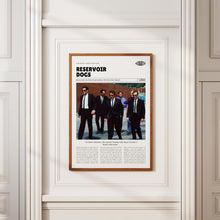 Reservoir Dogs, Quentin Tarantino, Retro Movie Poster, Custom Movie Poster 4421168243