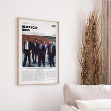 Reservoir Dogs, Quentin Tarantino, Retro Movie Poster, Custom Movie Poster 4421168243