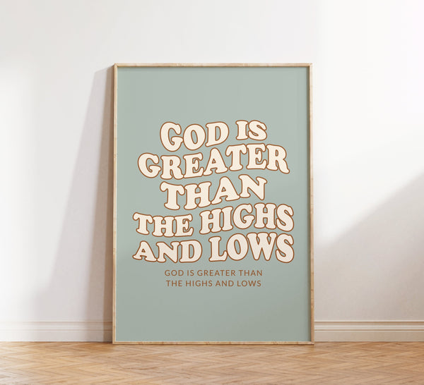 Retro Christian Wall Print Bible Verse God Jesus Faith Print Christian Poster Digital Download Wall Decor Large Printable Art Christian Gift 1535761515