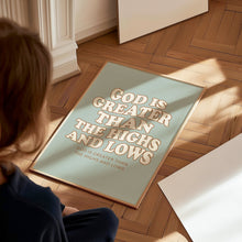 Retro Christian Wall Print Bible Verse God Jesus Faith Print Christian Poster Digital Download Wall Decor Large Printable Art Christian Gift 1535761515