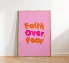 Retro Christian Wall Print, Faith Print, Christian Poster, Scripture Art, Digital Download, Wall Decor, Printable Art, Psalms, Pink poster 1628143403