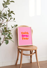 Retro Christian Wall Print, Faith Print, Christian Poster, Scripture Art, Digital Download, Wall Decor, Printable Art, Psalms, Pink poster 1628143403