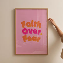 Retro Christian Wall Print, Faith Print, Christian Poster, Scripture Art, Digital Download, Wall Decor, Printable Art, Psalms, Pink poster 1628143403
