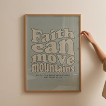 Retro Christian Wall Print, Matthew, Faith Print, Christian Poster, Bible Verse, Digital Download, Wall Decor, Scripture Art, Christian Gift 1518149290