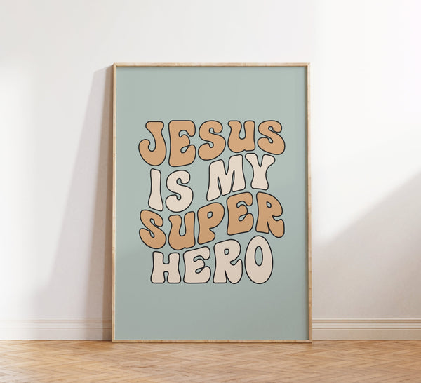 Retro Christian Wall Print, Retro Groovy Poster, Christian Poster, Bible Verse, Digital Download, Wall Decor, Printable Art, Christian Gift 1561095241