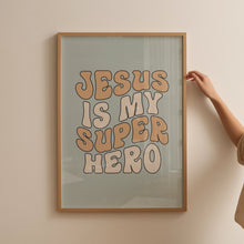 Retro Christian Wall Print, Retro Groovy Poster, Christian Poster, Bible Verse, Digital Download, Wall Decor, Printable Art, Christian Gift 1561095241