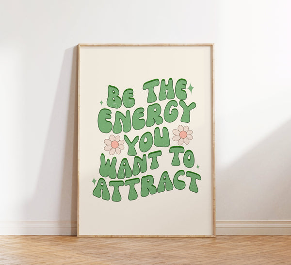 Retro Groovy Wall Print, Cute Quote Print, Digital Download print, Printable Art, Retro Green poster, Wall Decor, Motivational print 1509648934