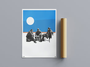 Retro TV Show Print Minimalist Movie Art, Mid-Century Modern 1672049875