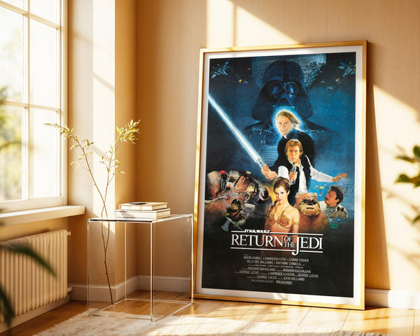 Return Of The Jedi, 1983, Movie Poster, ( digital download ) Printable 4412785093