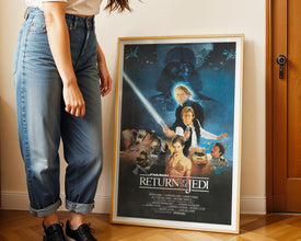 Return Of The Jedi, 1983, Movie Poster, ( digital download ) Printable 4412785093