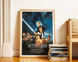 Return Of The Jedi, 1983, Movie Poster, ( digital download ) Printable 4412785093