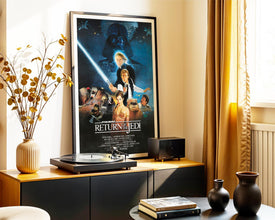 Return Of The Jedi, 1983, Movie Poster, ( digital download ) Printable 4412785093