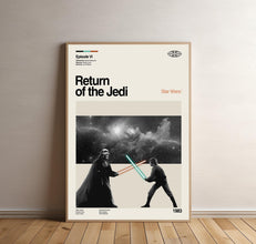 star wars poster retro