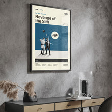 Revenge of the Sith Poster, Mid Century Star Wars Poster, Retro Movie Print, Modern Vintage Movie Posters 1784906418