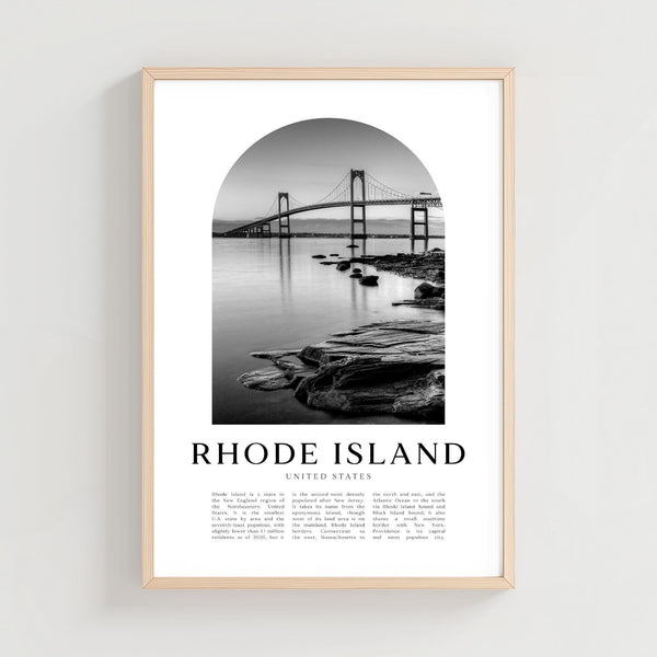 Rhode Island Travel Poster, Rhode Print, Rhode Wall Art, Travel Print, United States City Art, Rhode Gift, United States Decor  NA121M 4336635346