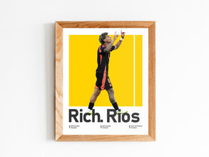 Richard Rios Soccer Poster Colombian Footballer Wall Art Sport Poster 1803429738