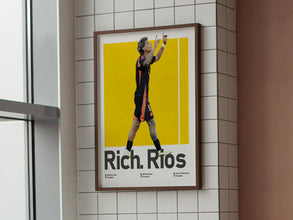 Richard Rios Soccer Poster Colombian Footballer Wall Art Sport Poster 1803429738