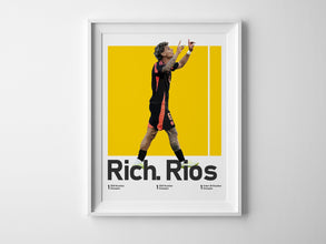 Richard Rios Soccer Poster Colombian Footballer Wall Art Sport Poster 1803429738