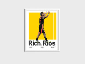 Richard Rios Soccer Poster Colombian Footballer Wall Art Sport Poster 1803429738