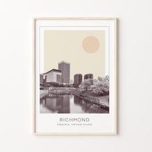 Richmond Poster Print, Richmond Travel Poster, Richmond Minimalistic Wall Art, Richmond, Virginia, United States 1868249652