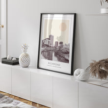 Richmond Poster Print, Richmond Travel Poster, Richmond Minimalistic Wall Art, Richmond, Virginia, United States 1868249652