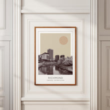 Richmond Poster Print, Richmond Travel Poster, Richmond Minimalistic Wall Art, Richmond, Virginia, United States 1868249652