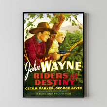 Riders of Destiny 1933Poster Art Print Movie Posters Gift for Movie lovers