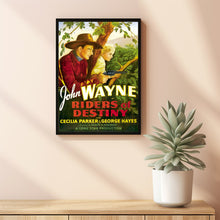 Riders of Destiny 1933Poster Art Print Movie Posters Gift for Movie lovers