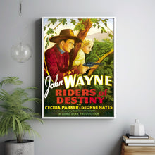 Riders of Destiny 1933Poster Art Print Movie Posters Gift for Movie lovers