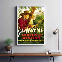 Riders of Destiny 1933Poster Art Print Movie Posters Gift for Movie lovers
