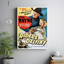 Riders of Destiny 1933Poster Art Print Movie Posters Gift for Movie lovers 2