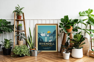 Rivendell Poster, Rivendell National Park Poster, Lord of the Rings Posters, LOTR Posters, Middle earth Posters, LOTR Art Prints, Art 1738288804