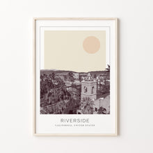 Riverside Poster Print, Riverside Travel Poster, Riverside Minimalistic Wall Art, Riverside, California, United States 1882437299