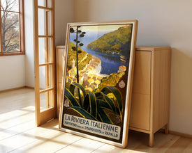 Riviera, Italian Vintage Travel Poster Art (Digital Download) 575265414