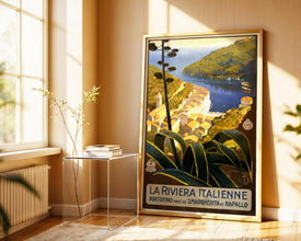 Riviera, Italian Vintage Travel Poster Art (Digital Download) 575265414