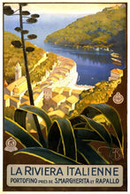 Riviera, Italian Vintage Travel Poster Art (Digital Download) 575265414