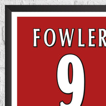 Robbie Fowler Liverpool Legend Stats Football Print 871649790