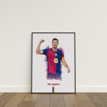 Robert Lewandowski FC Barcelona Poster La Liga Football Wall Art 1778564298